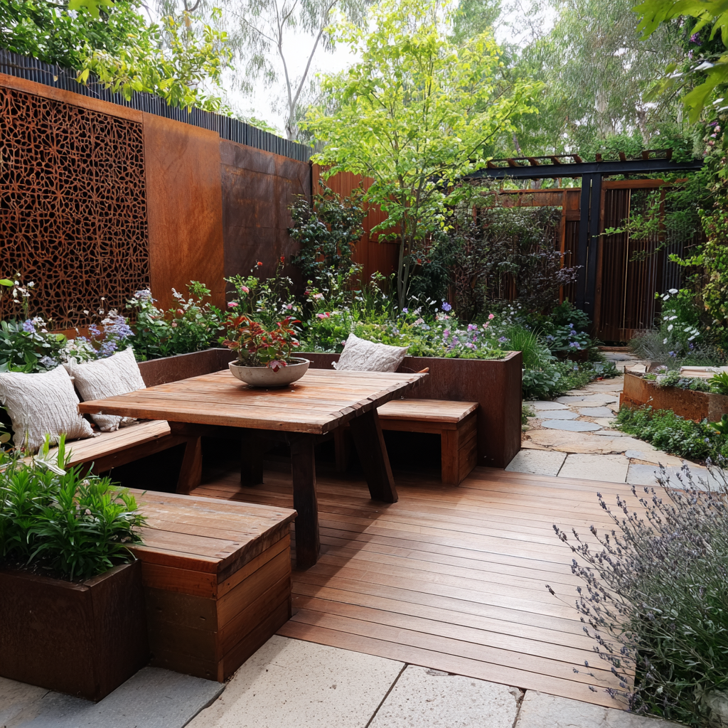 Como fazer uma decoração rústica para jardim