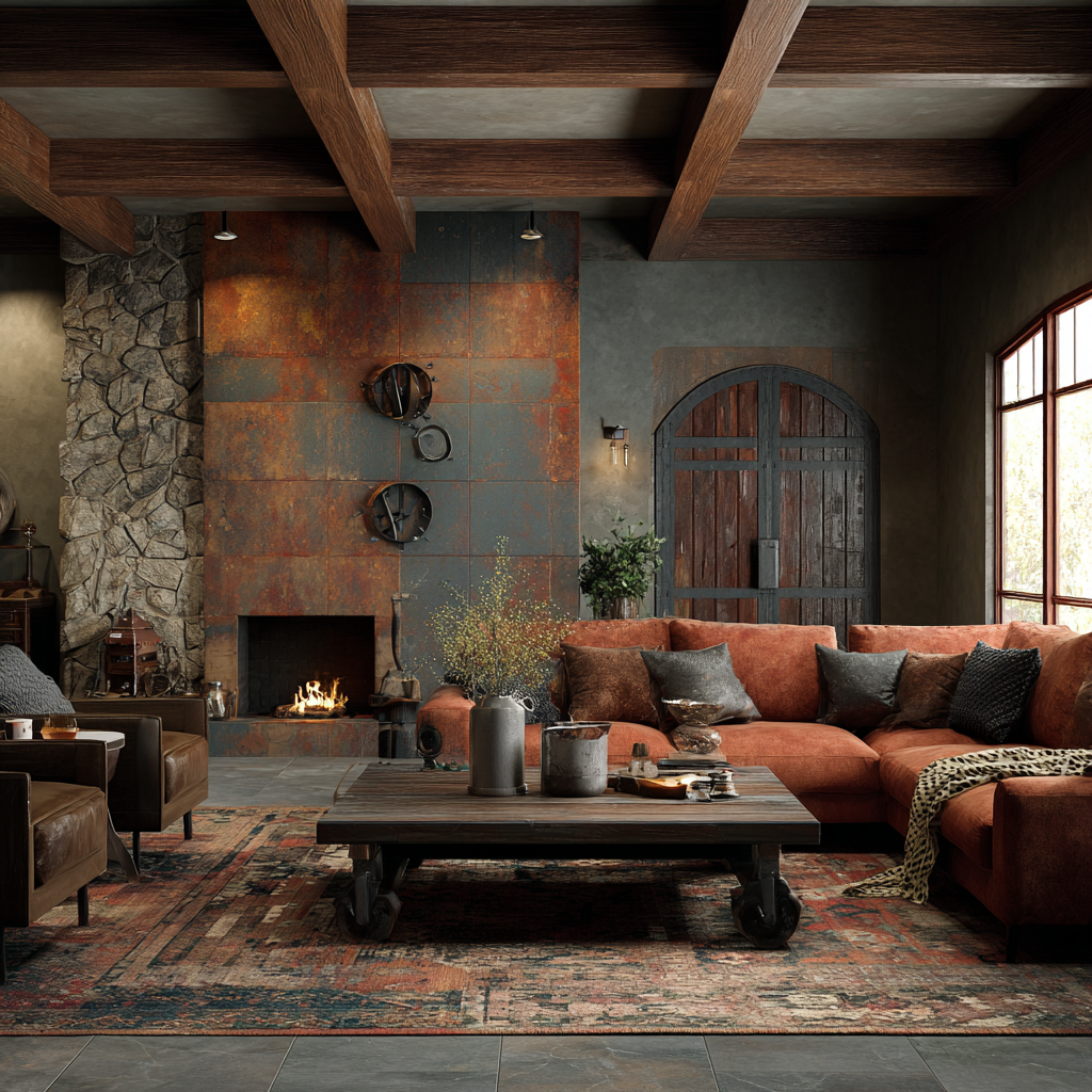 Sala rústica e moderna: 7 dicas inspiradoras de decoração