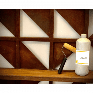 Ativador / oxidante para chapa de aço corten – 1 litro