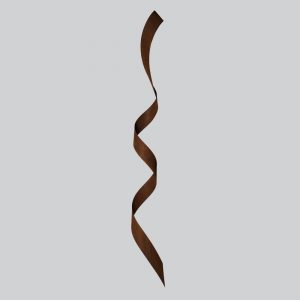 Escultura de Parede em Aço Corten em Curva Curls Ferrugem
