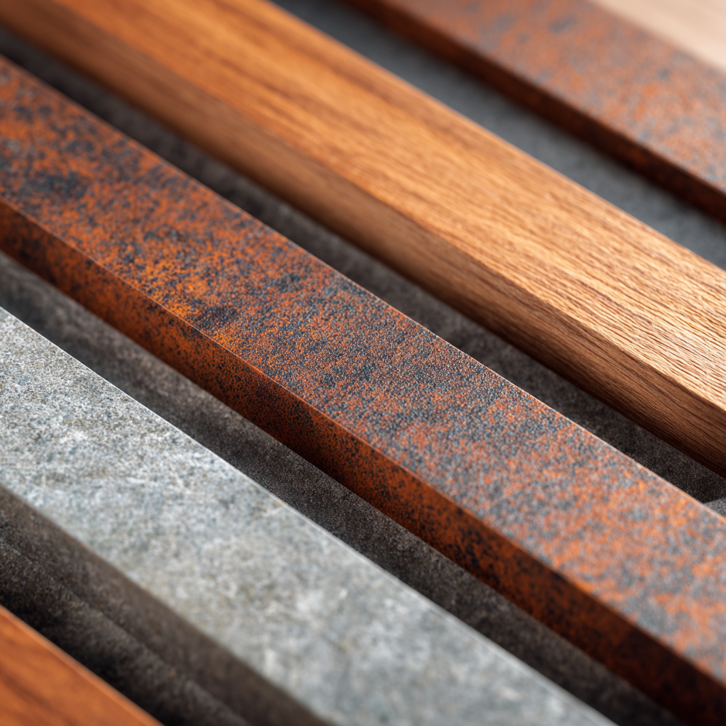 O aço corten enferruja - mas não como você imagina.