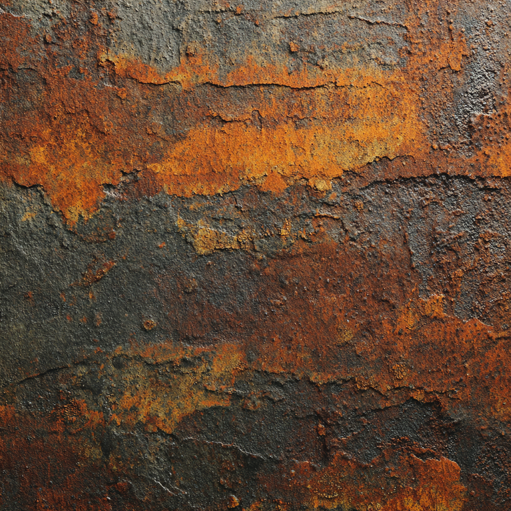 Como é a textura do aço corten?