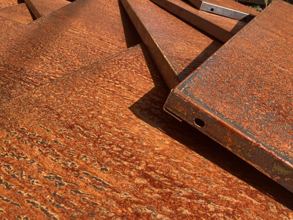 O que significa aço corten?