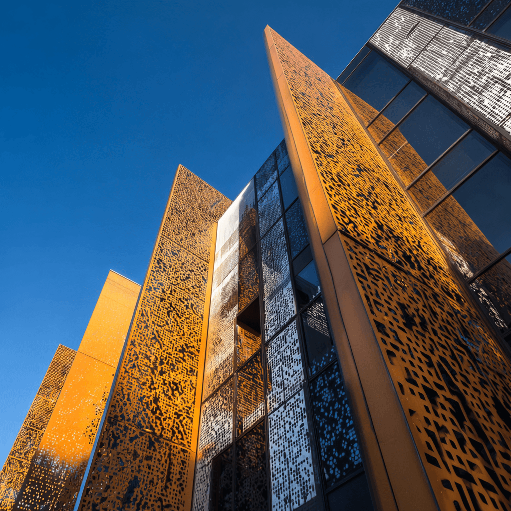 Brise em aço corten